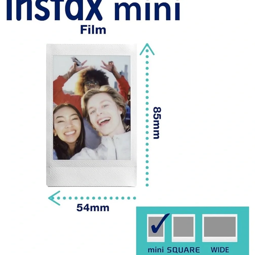Instax camera photo film